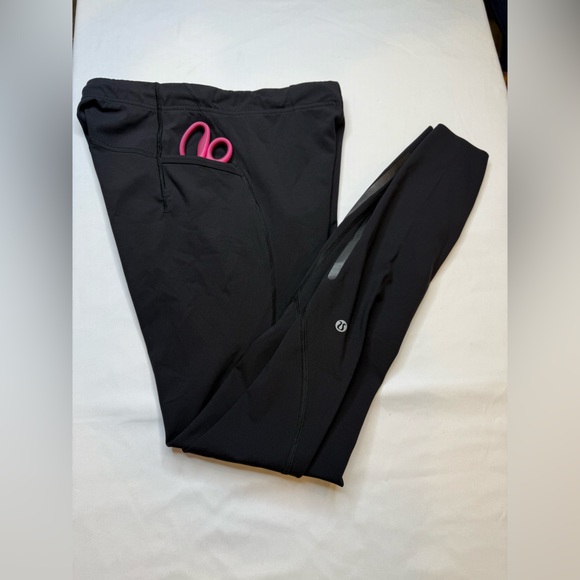 Lululemon Mens Black Running Tights - Picture 4 of 8